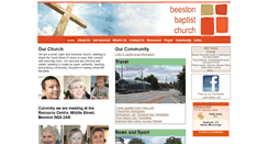 Desktop Screenshot of beestonbaptists.org.uk